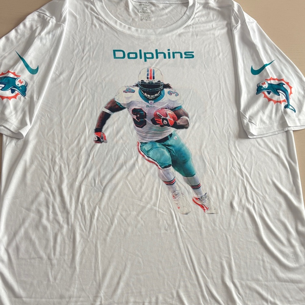 Nike White Dolphins Graphic Tee